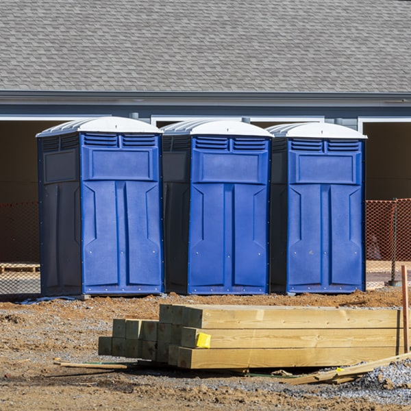 how do you ensure the portable restrooms are secure and safe from vandalism during an event in Keego Harbor